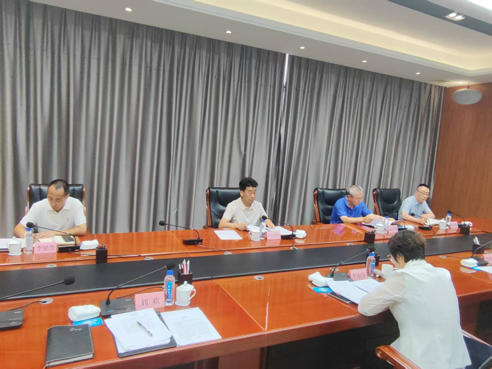 興富投資公司總經(jīng)理帶隊(duì)到上都苑公司調(diào)研工作